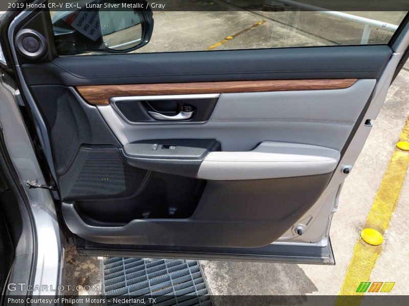 Lunar Silver Metallic / Gray 2019 Honda CR-V EX-L