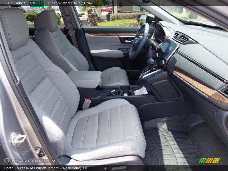 Lunar Silver Metallic / Gray 2019 Honda CR-V EX-L