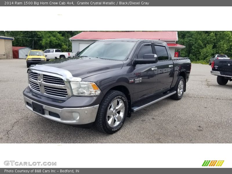 Granite Crystal Metallic / Black/Diesel Gray 2014 Ram 1500 Big Horn Crew Cab 4x4