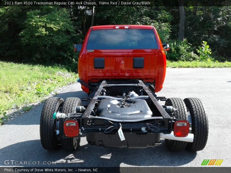 Flame Red / Diesel Gray/Black 2021 Ram 4500 Tradesman Regular Cab 4x4 Chassis