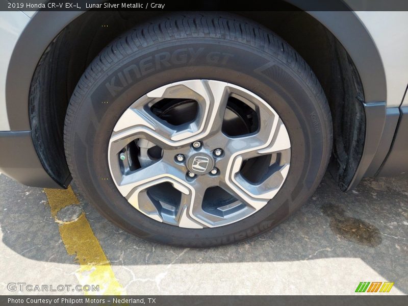 Lunar Silver Metallic / Gray 2019 Honda CR-V EX-L