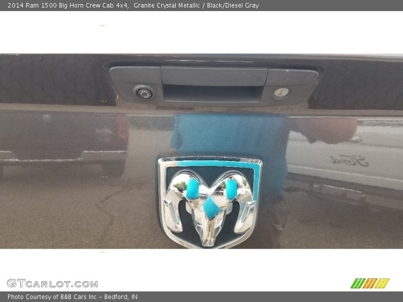Granite Crystal Metallic / Black/Diesel Gray 2014 Ram 1500 Big Horn Crew Cab 4x4