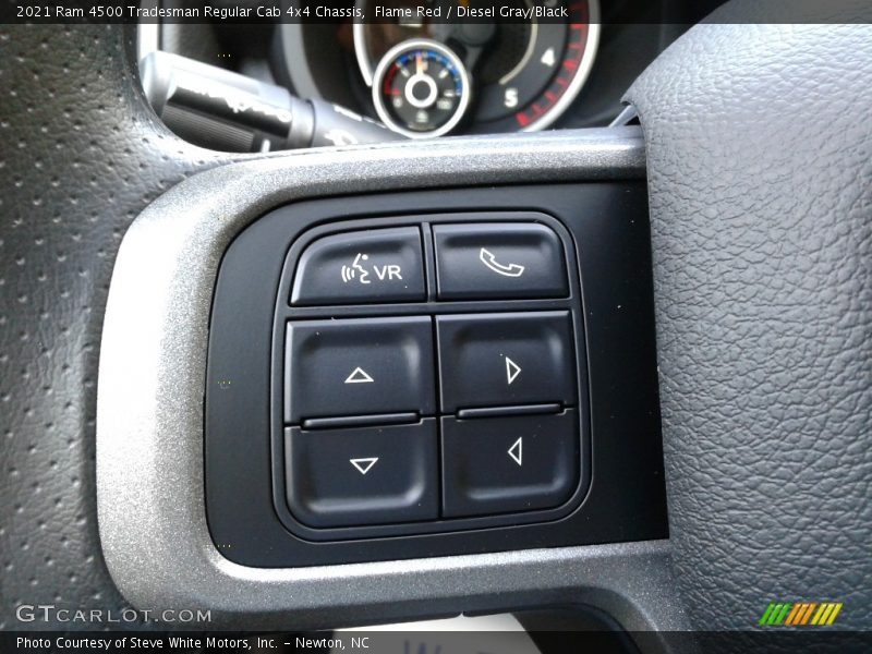  2021 4500 Tradesman Regular Cab 4x4 Chassis Steering Wheel