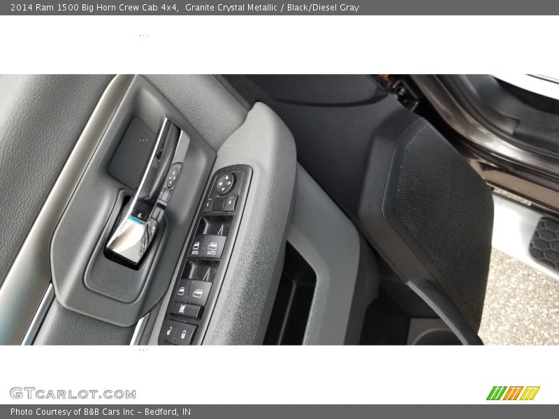 Granite Crystal Metallic / Black/Diesel Gray 2014 Ram 1500 Big Horn Crew Cab 4x4