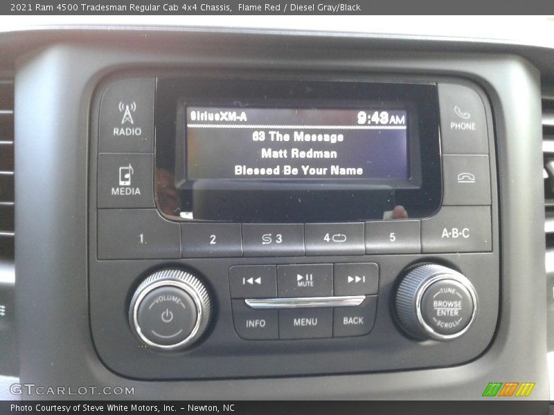 Audio System of 2021 4500 Tradesman Regular Cab 4x4 Chassis