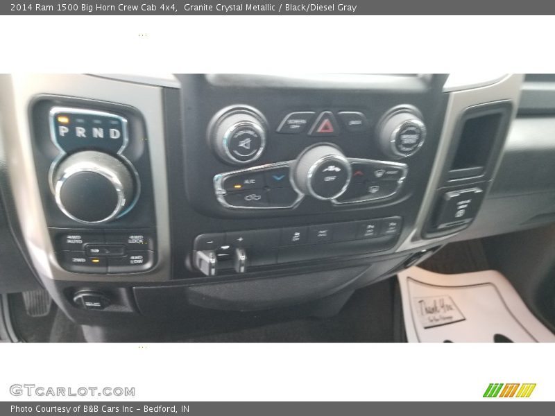 Granite Crystal Metallic / Black/Diesel Gray 2014 Ram 1500 Big Horn Crew Cab 4x4
