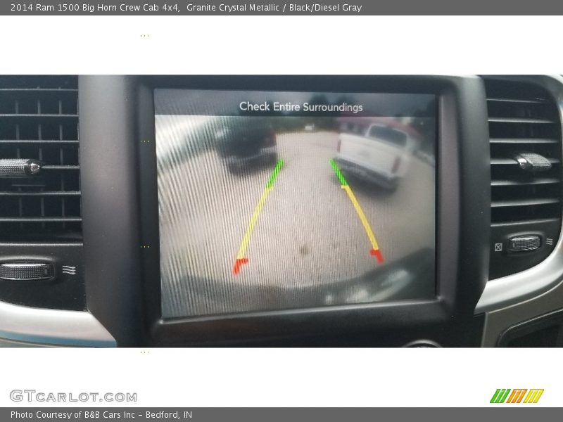 Granite Crystal Metallic / Black/Diesel Gray 2014 Ram 1500 Big Horn Crew Cab 4x4