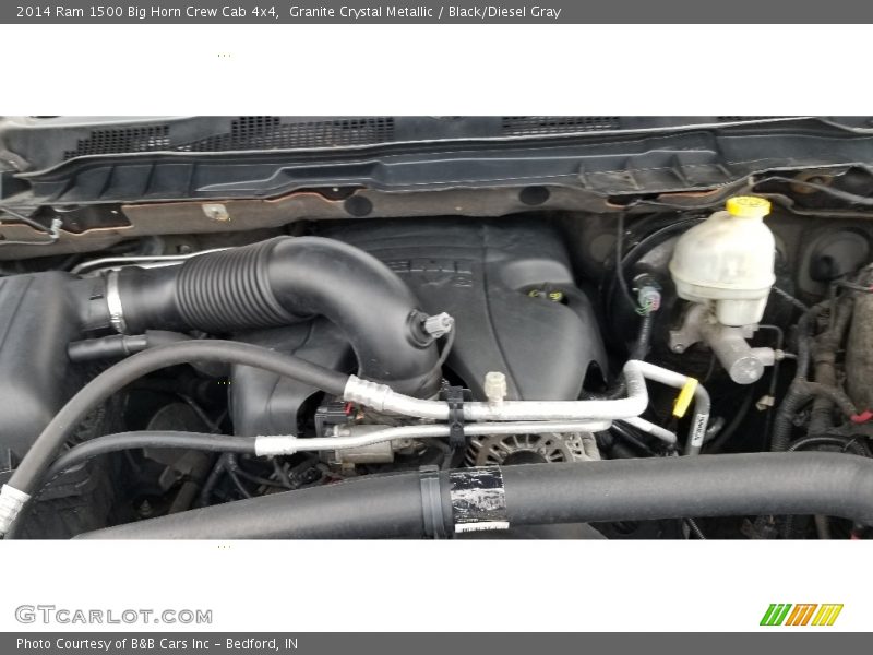 Granite Crystal Metallic / Black/Diesel Gray 2014 Ram 1500 Big Horn Crew Cab 4x4