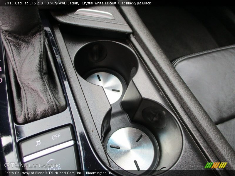Crystal White Tricoat / Jet Black/Jet Black 2015 Cadillac CTS 2.0T Luxury AWD Sedan