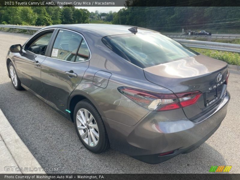 Predawn Gray Mica / Macadamia 2021 Toyota Camry LE AWD