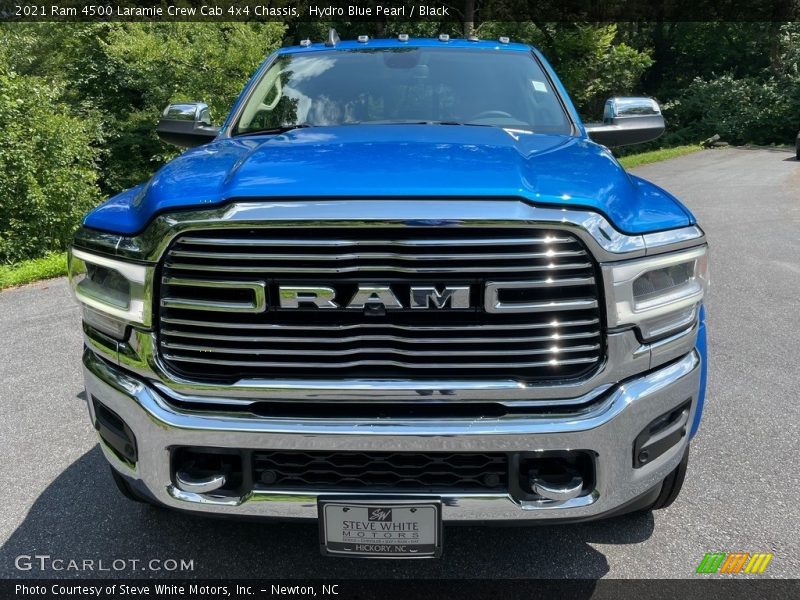 Hydro Blue Pearl / Black 2021 Ram 4500 Laramie Crew Cab 4x4 Chassis
