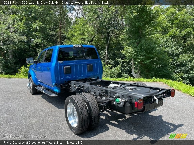Hydro Blue Pearl / Black 2021 Ram 4500 Laramie Crew Cab 4x4 Chassis