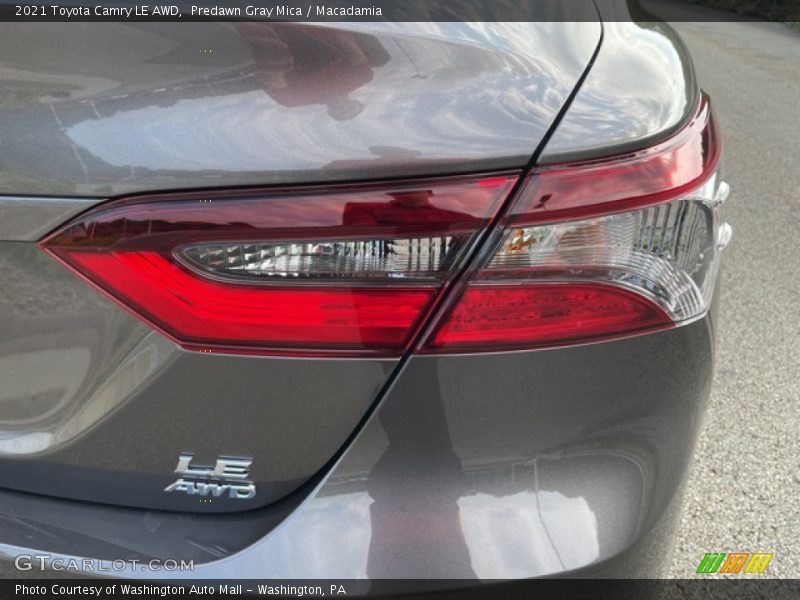 Predawn Gray Mica / Macadamia 2021 Toyota Camry LE AWD
