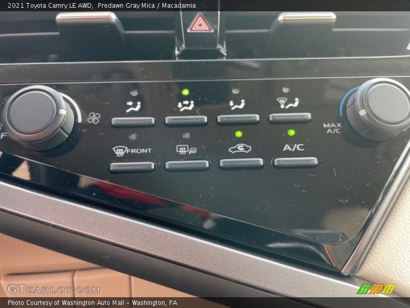 Predawn Gray Mica / Macadamia 2021 Toyota Camry LE AWD
