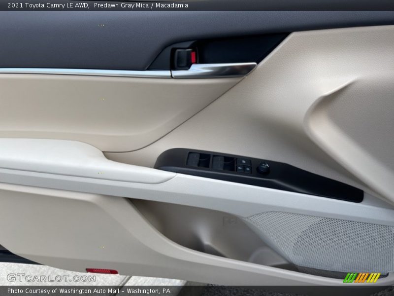 Predawn Gray Mica / Macadamia 2021 Toyota Camry LE AWD