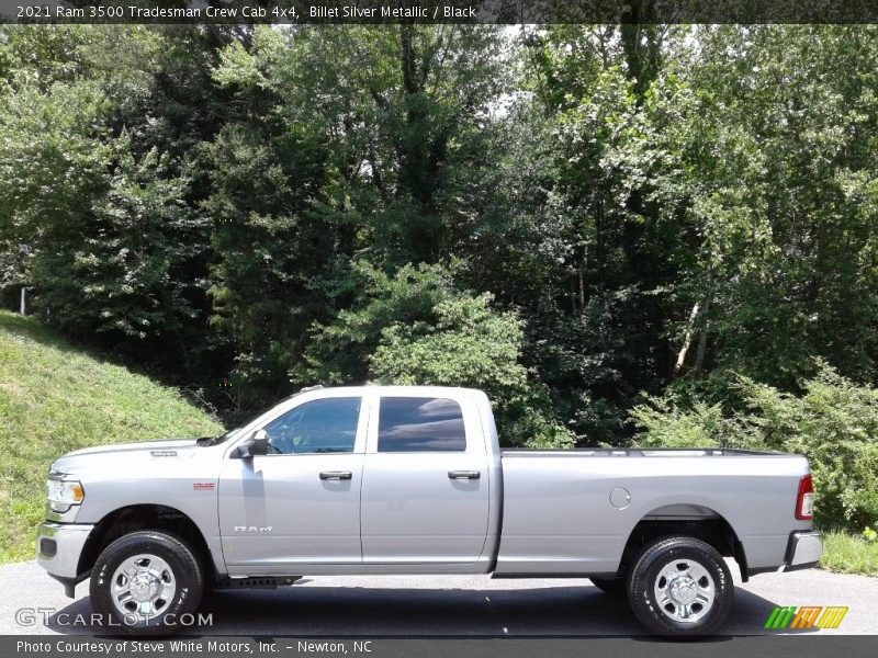 Billet Silver Metallic / Black 2021 Ram 3500 Tradesman Crew Cab 4x4