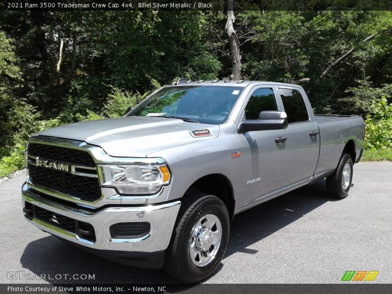 Billet Silver Metallic / Black 2021 Ram 3500 Tradesman Crew Cab 4x4