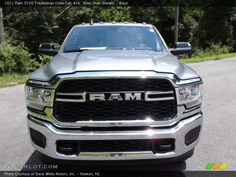Billet Silver Metallic / Black 2021 Ram 3500 Tradesman Crew Cab 4x4