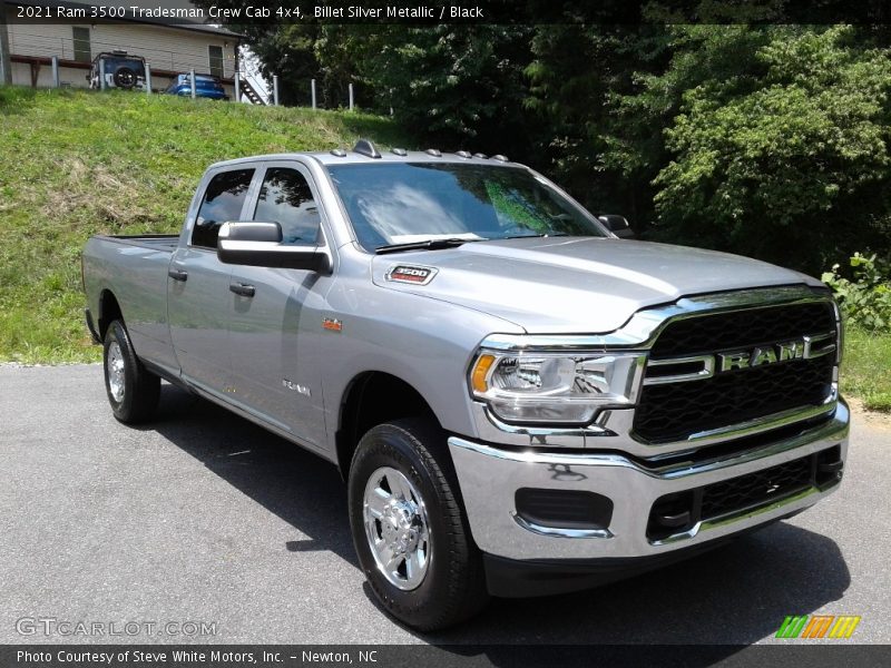 Billet Silver Metallic / Black 2021 Ram 3500 Tradesman Crew Cab 4x4