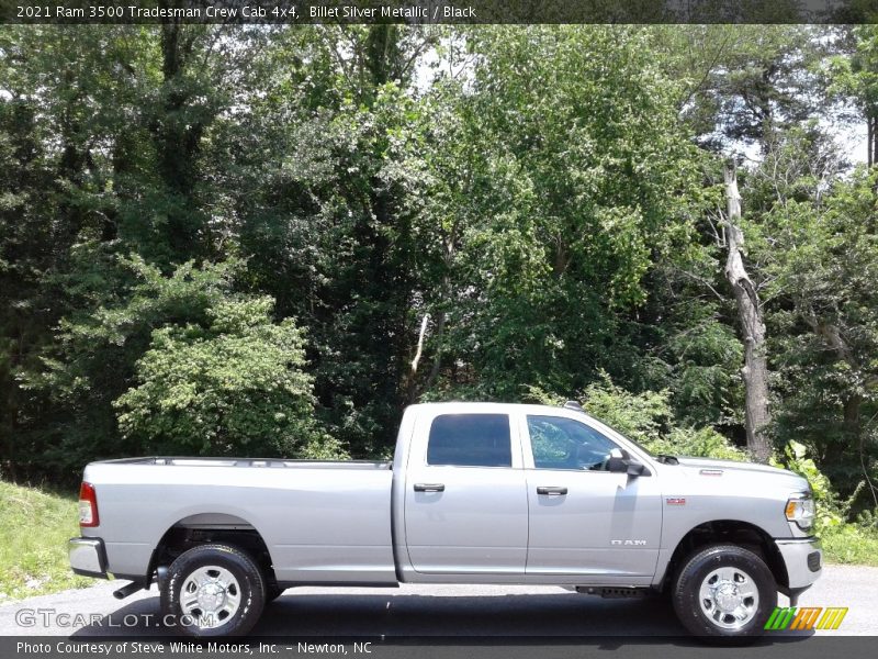 Billet Silver Metallic / Black 2021 Ram 3500 Tradesman Crew Cab 4x4