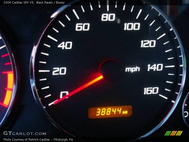 Black Raven / Ebony 2006 Cadillac SRX V6