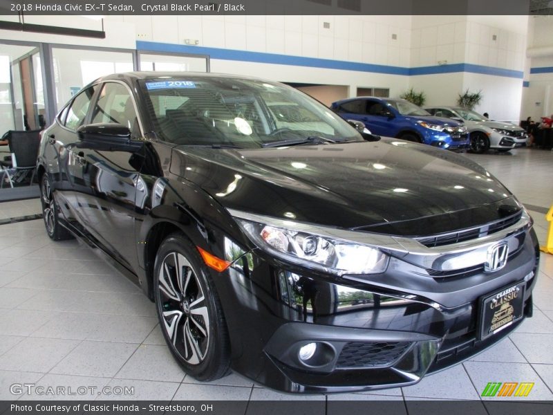 Front 3/4 View of 2018 Civic EX-T Sedan