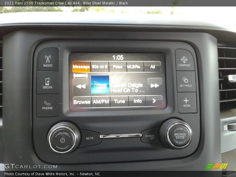 Billet Silver Metallic / Black 2021 Ram 3500 Tradesman Crew Cab 4x4