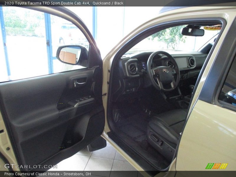 Quicksand / Black 2020 Toyota Tacoma TRD Sport Double Cab 4x4