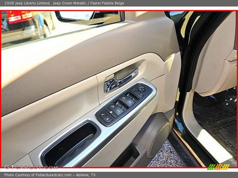 Jeep Green Metallic / Pastel Pebble Beige 2008 Jeep Liberty Limited