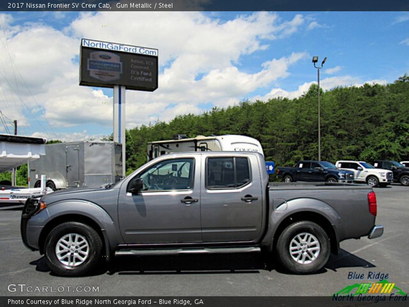 Gun Metallic / Steel 2017 Nissan Frontier SV Crew Cab