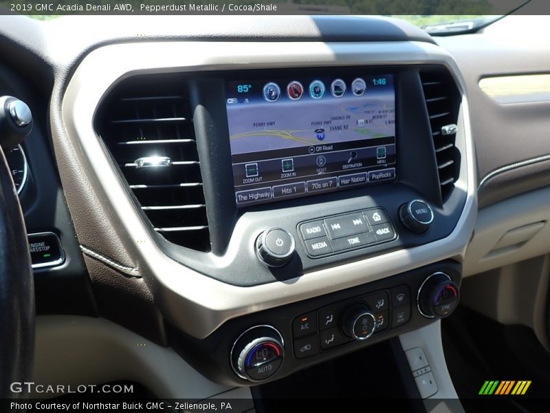 Pepperdust Metallic / Cocoa/Shale 2019 GMC Acadia Denali AWD