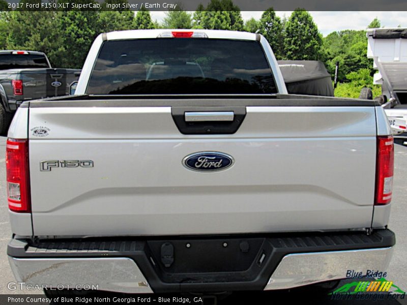 Ingot Silver / Earth Gray 2017 Ford F150 XLT SuperCab