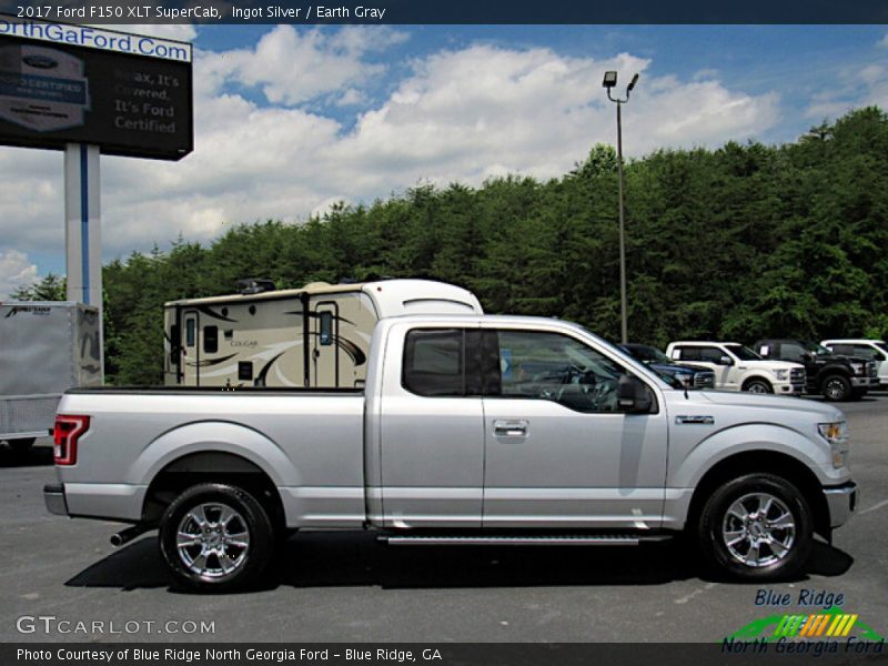  2017 F150 XLT SuperCab Ingot Silver
