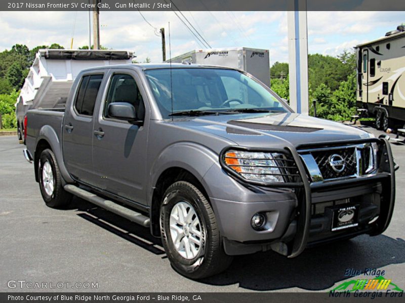 Gun Metallic / Steel 2017 Nissan Frontier SV Crew Cab