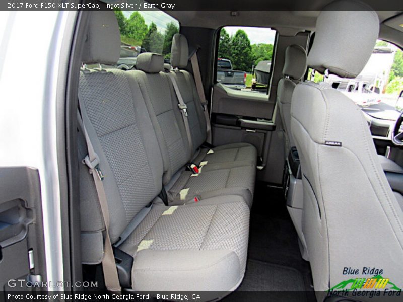 Rear Seat of 2017 F150 XLT SuperCab