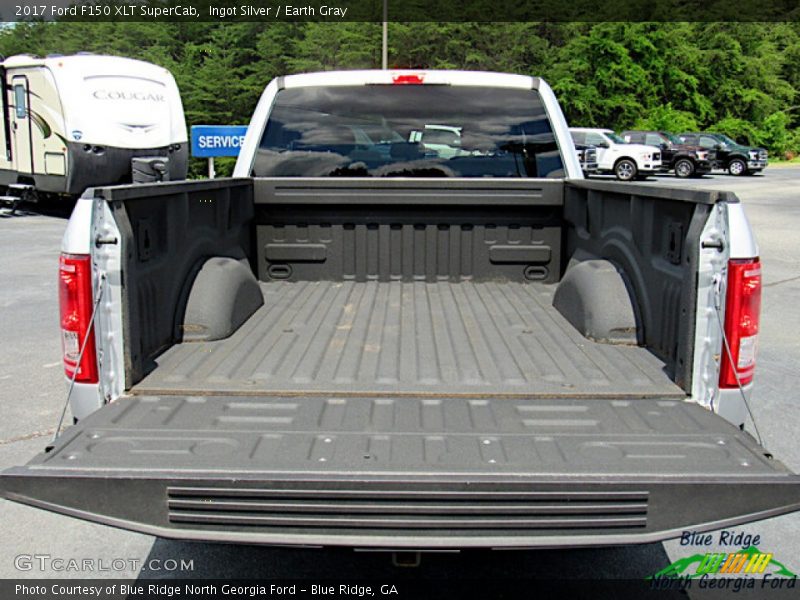 Ingot Silver / Earth Gray 2017 Ford F150 XLT SuperCab