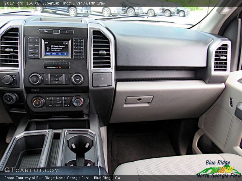 Ingot Silver / Earth Gray 2017 Ford F150 XLT SuperCab