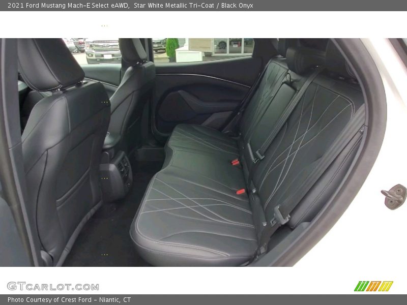 Rear Seat of 2021 Mustang Mach-E Select eAWD
