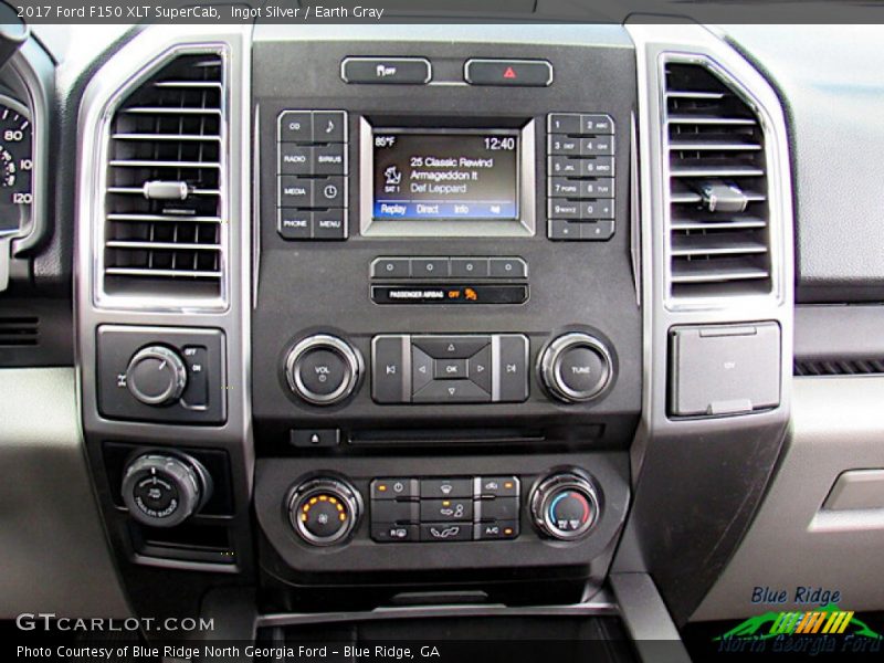Controls of 2017 F150 XLT SuperCab