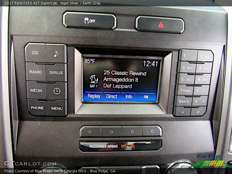 Ingot Silver / Earth Gray 2017 Ford F150 XLT SuperCab