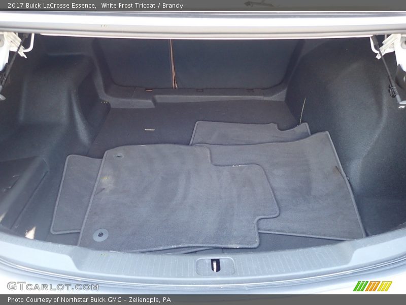 White Frost Tricoat / Brandy 2017 Buick LaCrosse Essence