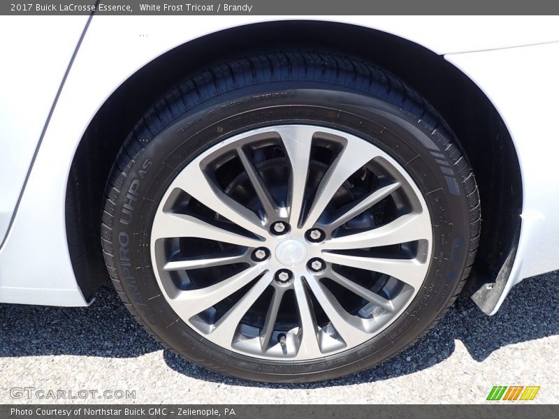 White Frost Tricoat / Brandy 2017 Buick LaCrosse Essence