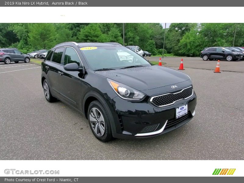 Aurora Black / Black 2019 Kia Niro LX Hybrid
