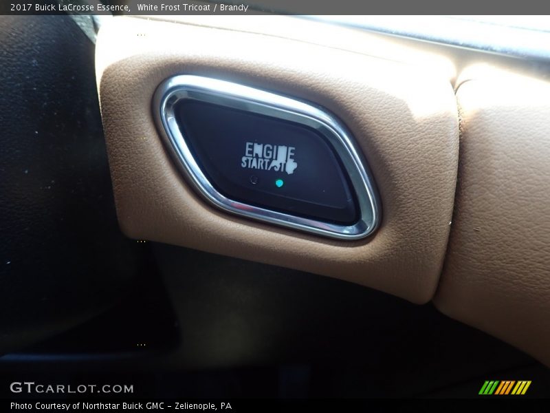 White Frost Tricoat / Brandy 2017 Buick LaCrosse Essence