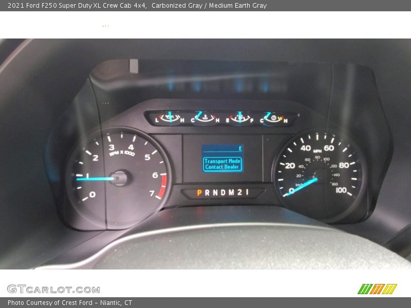 Carbonized Gray / Medium Earth Gray 2021 Ford F250 Super Duty XL Crew Cab 4x4