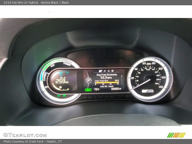 Aurora Black / Black 2019 Kia Niro LX Hybrid