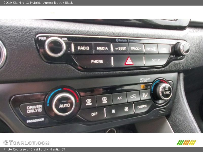 Aurora Black / Black 2019 Kia Niro LX Hybrid