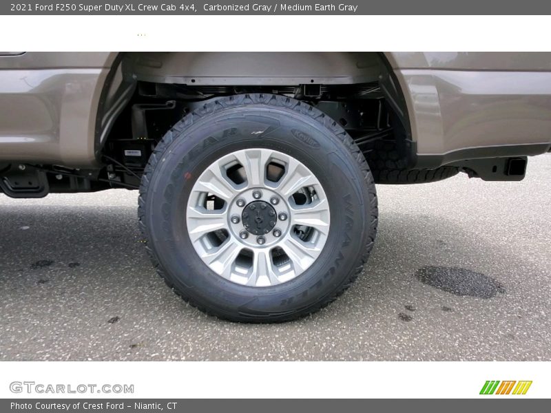 Carbonized Gray / Medium Earth Gray 2021 Ford F250 Super Duty XL Crew Cab 4x4
