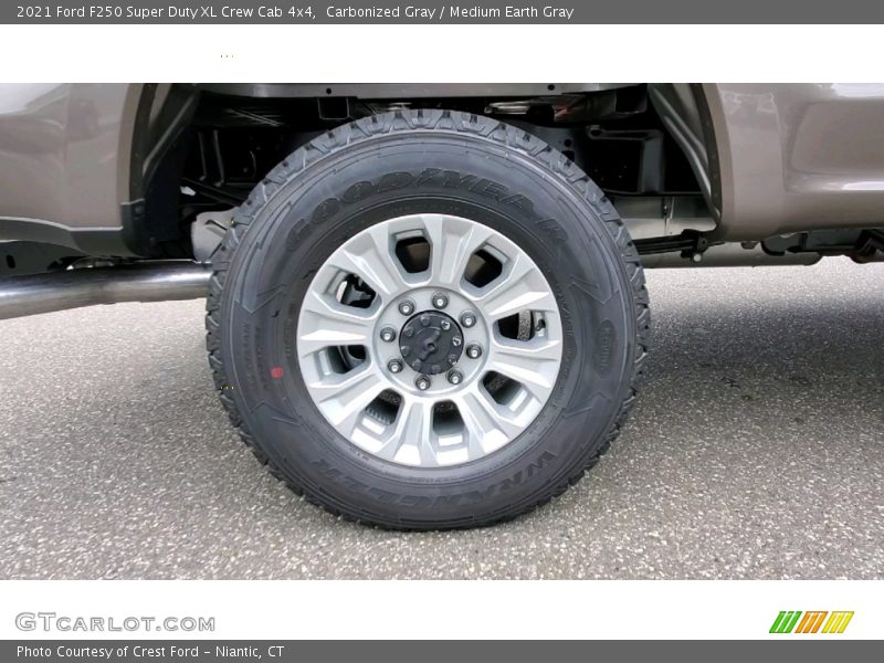 Carbonized Gray / Medium Earth Gray 2021 Ford F250 Super Duty XL Crew Cab 4x4