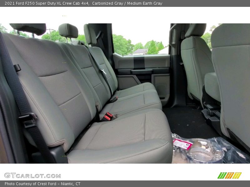 Carbonized Gray / Medium Earth Gray 2021 Ford F250 Super Duty XL Crew Cab 4x4
